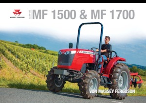Tractoren met vierwielaandrijving Massey Ferguson MF 1747 A