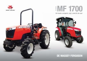 Tractoren met vierwielaandrijving Massey Ferguson MF 1740