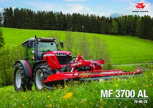 Tractoren met vierwielaandrijving Massey Ferguson MF 3AL.85 