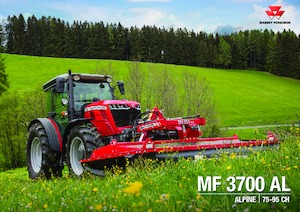 Tractoren met vierwielaandrijving Massey Ferguson MF 3AL.85 