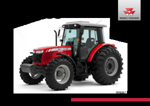 Tractoren met vierwielaandrijving Massey Ferguson MF 4275	