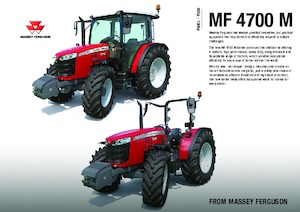 Tractoren met vierwielaandrijving Massey Ferguson MF 4710 M