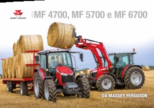 Tractoren met vierwielaandrijving Massey Ferguson MF 6712 MR