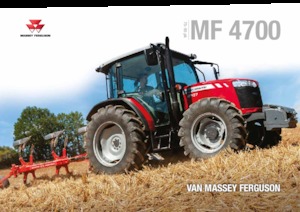 Tractoren met vierwielaandrijving Massey Ferguson MF 4708 MR