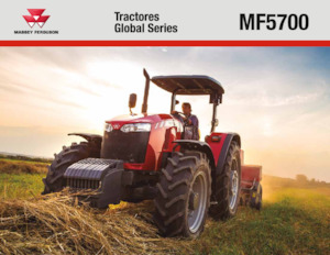 Tractoren met vierwielaandrijving Massey Ferguson MF 5709