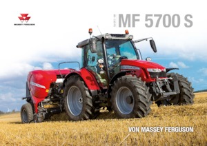 Tractoren met vierwielaandrijving Massey Ferguson MF 5711 S