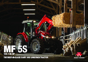 Tractoren met vierwielaandrijving Massey Ferguson MF 5S.125