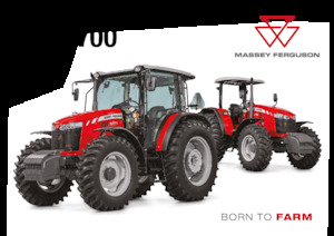 Tractoren met vierwielaandrijving Massey Ferguson MF 6714