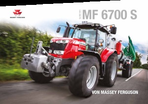 Tractoren met vierwielaandrijving Massey Ferguson MF 6716 S
