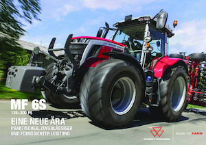 Tractoren met vierwielaandrijving Massey Ferguson MF 6S.135