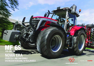 Tractoren met vierwielaandrijving Massey Ferguson MF 6S.135