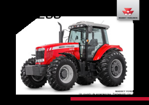 Tractoren met vierwielaandrijving Massey Ferguson MF 7215