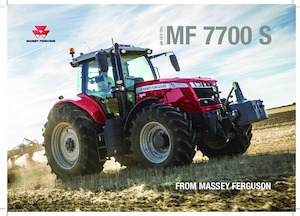 Tractoren met vierwielaandrijving Massey Ferguson MF 7716 S