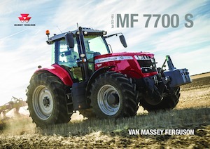 Tractoren met vierwielaandrijving Massey Ferguson MF 7716 S
