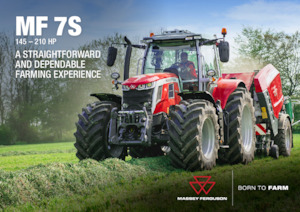 Tractoren met vierwielaandrijving Massey Ferguson MF 7S.145