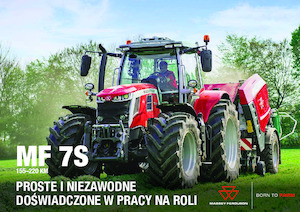 Tractoren met vierwielaandrijving Massey Ferguson MF 7S.165
