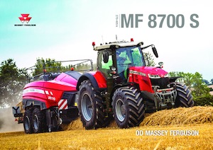 Tractoren met vierwielaandrijving Massey Ferguson MF 8732 S 