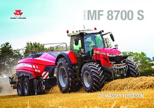 Tractoren met vierwielaandrijving Massey Ferguson MF 8732 S 