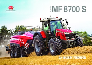 Tractoren met vierwielaandrijving Massey Ferguson MF 8732 S 