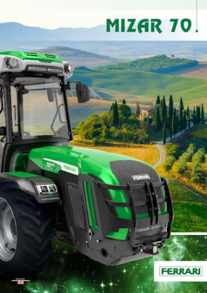Tractoren met vierwielaandrijving Ferrari Mizar 70 RS