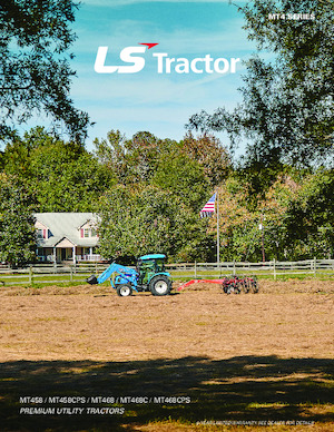 Tractoren met vierwielaandrijving LS MT468