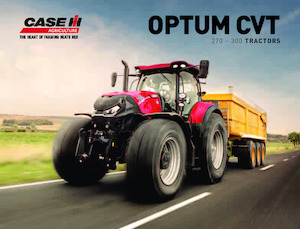 Tractoren met vierwielaandrijving Case IH Optum 270 CVT