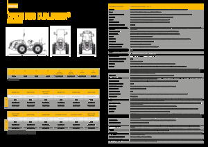 Tractoren met vierwielaandrijving Pasquali Orion K90 DualSteer