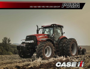 Tractoren met vierwielaandrijving Case IH Puma 225