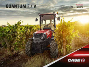 Tractoren met vierwielaandrijving Case IH Quantum 120 F