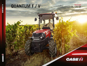 Tractoren met vierwielaandrijving Case IH Quantum 120 F
