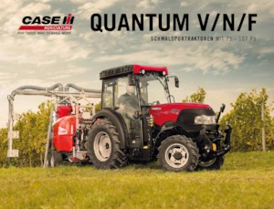 Tractoren met vierwielaandrijving Case IH Quantum 80 V
