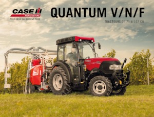 Tractoren met vierwielaandrijving Case IH Quantum 80 V