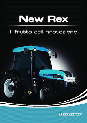 Tractoren met vierwielaandrijving Landini Rex 80 GT