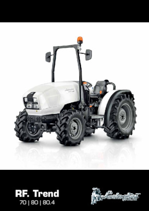 Tractoren met vierwielaandrijving Lamborghini RF. 80.4 Trend 