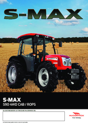 Tractoren met vierwielaandrijving McCormick S 90 Max 