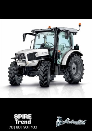 Tractoren met vierwielaandrijving Lamborghini Spire 80 Trend 