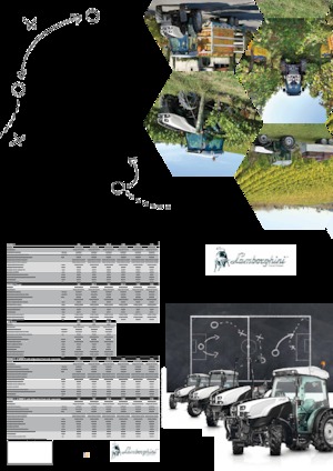 Tractoren met vierwielaandrijving Lamborghini Spire F 105 Target 