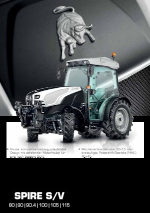 Tractoren met vierwielaandrijving Lamborghini Spire S 90.4 