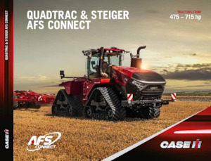 Tractoren met vierwielaandrijving Case IH Steiger 525