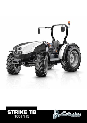 Tractors met rubberwielen Lamborghini Strike 105 TB
