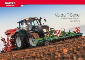 Tractoren met vierwielaandrijving Valtra T 203