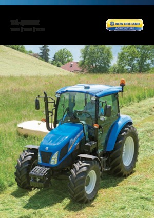 Tractoren met vierwielaandrijving New Holland T4.75