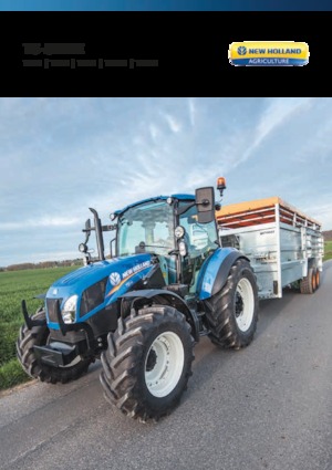 Tractoren met vierwielaandrijving New Holland T5.95
