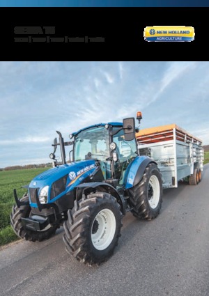 Tractoren met vierwielaandrijving New Holland T5.95