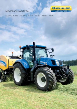 Tractoren met vierwielaandrijving New Holland T6.140 Auto Command