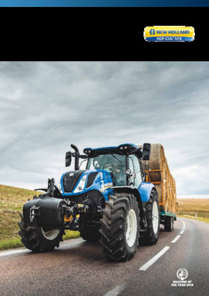 Tractoren met vierwielaandrijving New Holland T6.160