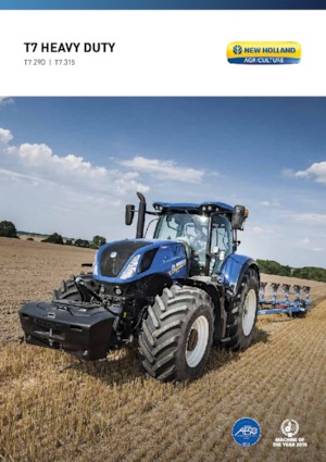 Tractoren met vierwielaandrijving New Holland T7.290