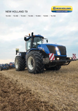 Tractoren met vierwielaandrijving New Holland T9.435