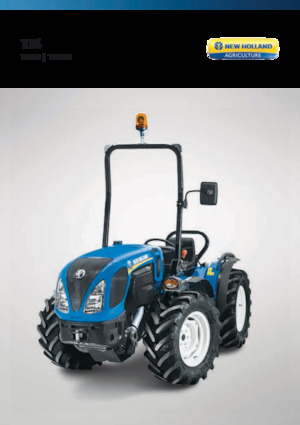 Tractoren met vierwielaandrijving New Holland TI4.100