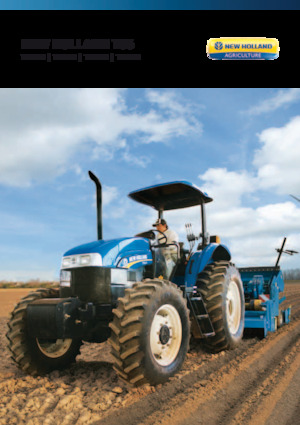 Tractoren met vierwielaandrijving New Holland TS6.125